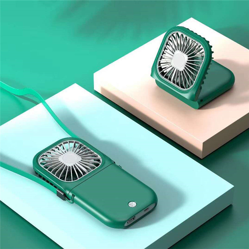 Beat the Heat: Rechargeable Hanging Neck Fan